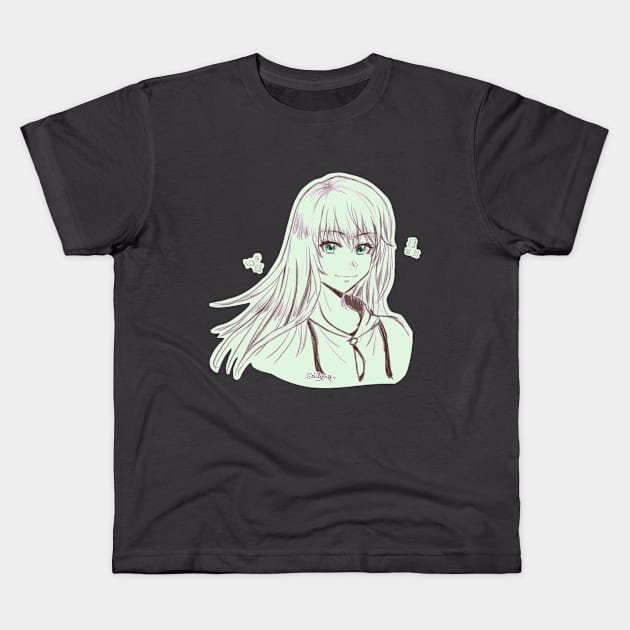 Enkidu (Fate Series) Kids T-Shirt by Lilynee-